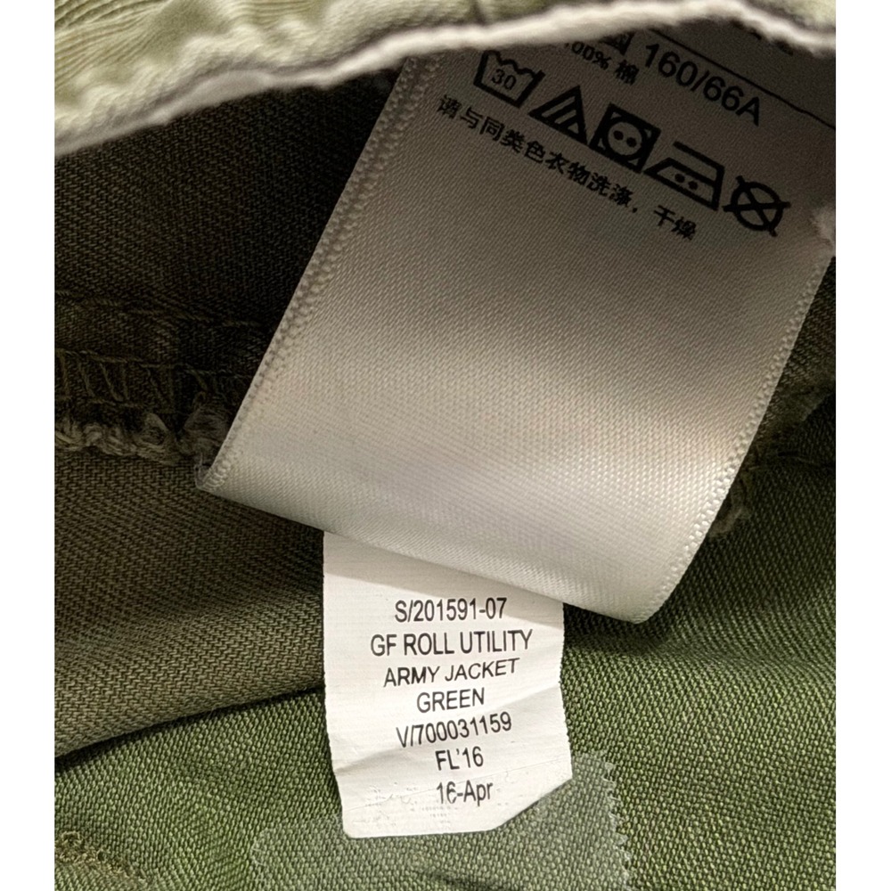 Gap Girlfriend Chino Shorts Womens sz 0 Army Green Utility summer weekend casual - Picture 6 of 6